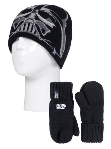 Heat Holders Jongens Star Wars Muts en Wanten Set - Darth Vader