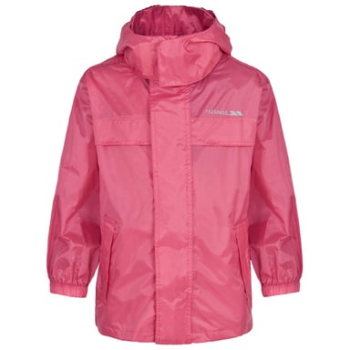 Trespass Kinder Unisex Pakket Weg Waterdicht Jasje (Sorbet)