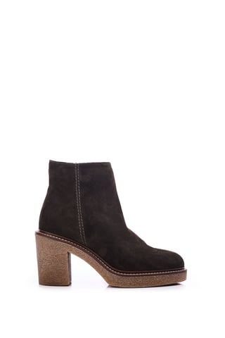 'Sh Casero' Olive Suede Ankle Boot