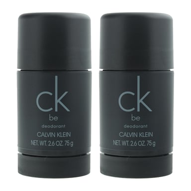 Calvin Klein CK Be Deodorant Stick 75g x 2