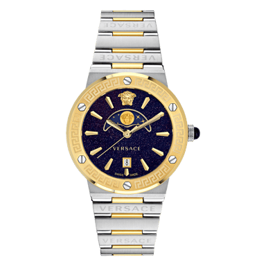 Versace Greca Logo Maanfase Vrouwen Multikleur Horloge VE7G00223