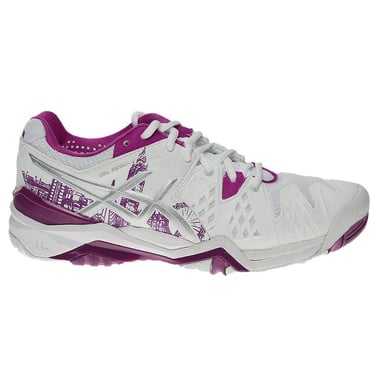 Asics Gel-Resolution 6 Tennis Trainers Dames Wit