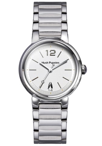 Hush Puppies: Orbz Women's White Watch