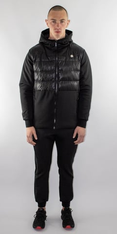 Mens D-Rock Tracksuit Set Padded Jacket and Cuffed Bottom