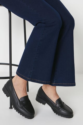 Wide Fit Leoni Chunky Loafer
