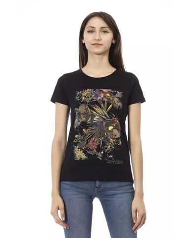 T-shirt met korte mouwen en print aan de voorkant