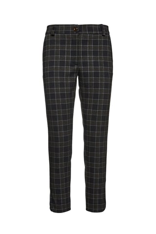 7/8 Check Punto di Roma Crop Pants