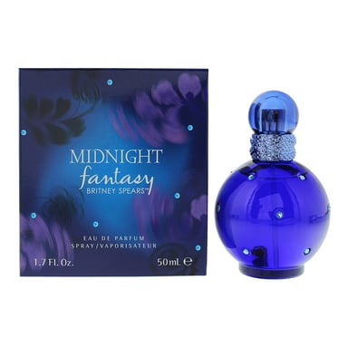 Britney Spears Midnight Fantasy Eau De Parfum 50ml Spray For Her