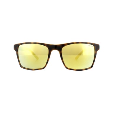 Police zonnebril S1870M L50G Glanzende Havana oker grijs
