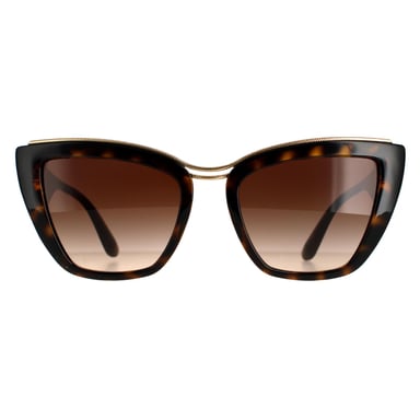 Dolce & Gabbana zonnebril DG6144 502/13 Havana Brown Gradient