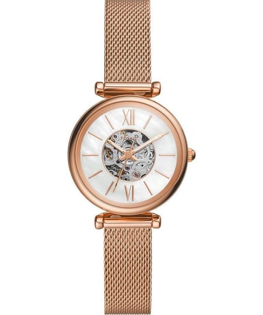 Fossil Carlie Mini Me Dames Horloge Rosékleurig ME3188