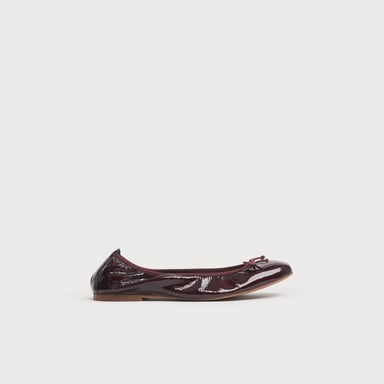 LK Bennett Trilly Flats, Burgundy