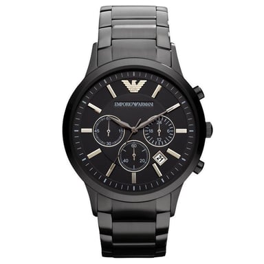 Emporio Armani Horloge AR2453 Zwart