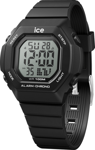 Ice Watch Ice Digit Ultra - Black Unisex Horloge Zwart 022094