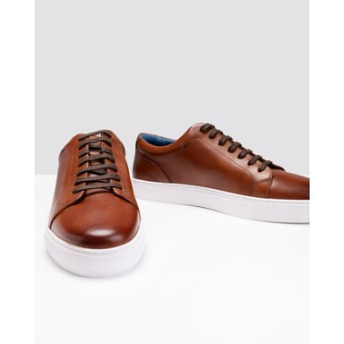 Oliver Sweeney Hayle Verouderde Kalfsleren Herensneakers