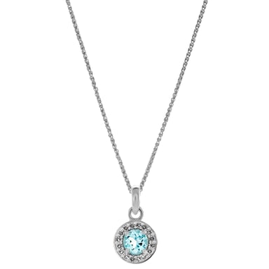Orphelia 'Bristol' Dames 925 Sterling Zilveren Hanger met Ketting - Zilver ZH-7579/B