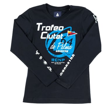 Kinder t-shirt met lange mouwen en ronde hals 44743941