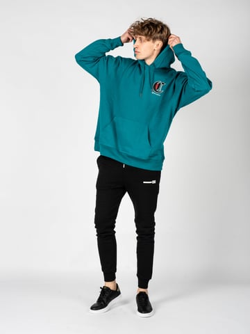 Champion blouse Hoodie Mannen turkoois