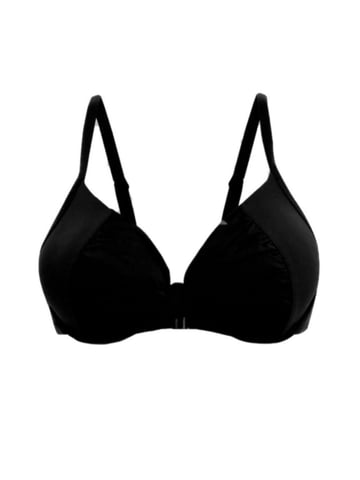 Contours Dual Cup Balconette Bikini Top Black