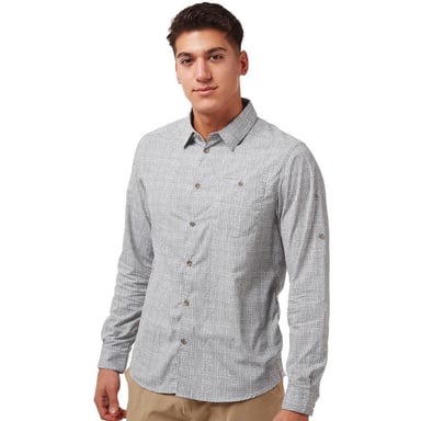 Craghoppers Mens NosiLife Lester Wicking Long Sleeve Shirt