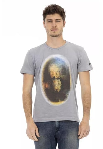 Bedrukt Katoenen T-shirt