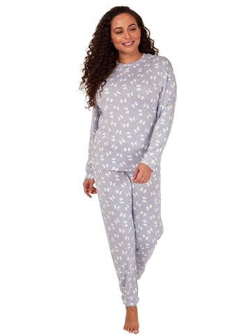 Penguin Print Long Sleeve Pyjama Set