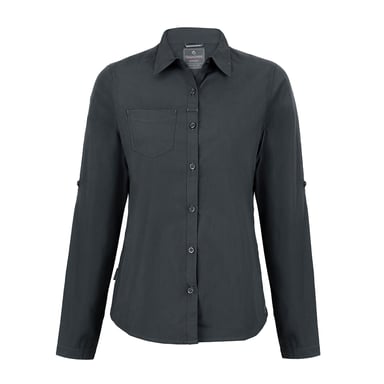 Craghoppers Dames/dames Expert Kiwi Shirt met lange mouwen (Koolstofgrijs)