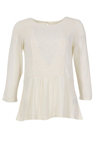 Jersey Embroidered Spot Top
