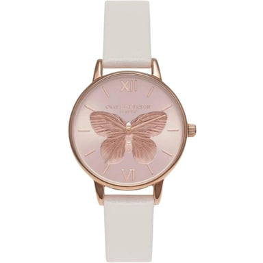 Olivia Burton Dameshorloge Kwarts Zilver