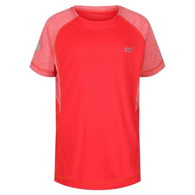Regatta Kinderen/Kinderen Dazzler II Reflecterend T-shirt (Koraalbloesem/Koraalbloesem)