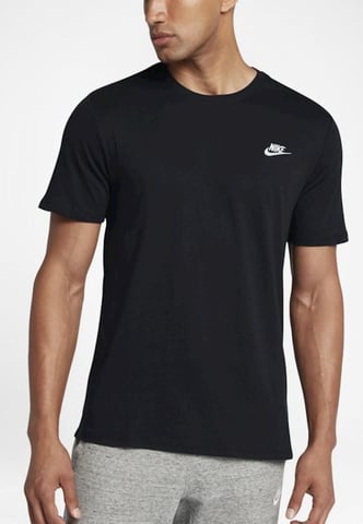 Nike Sportswear Club T-shirt voor heren in zwart