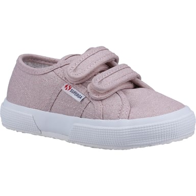 Superga 2750 Kids Straps Glitter Canvas Childrens Unisex Summer