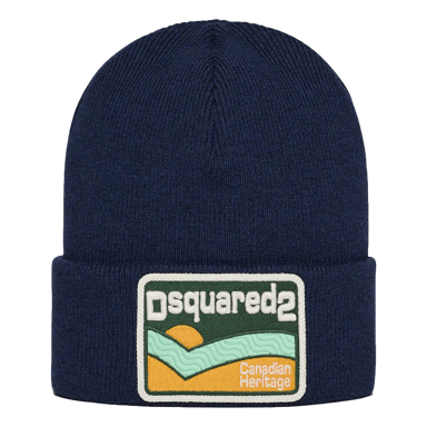 Dsquared2 Canadian Heritage-muts in marineblauw