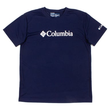 Columbia Navy Tech Trail Graphic T-Shirt