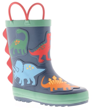 Dinosaur Hunters Boys Wellies Infants Billy navy