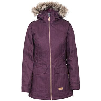 Trespass - Dames Everyday Waterdichte Jas (Paars)