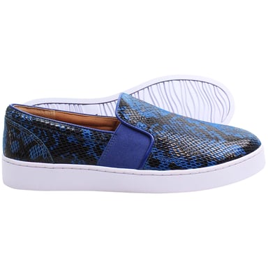 Vionic Demetra Snake Damesschoenen Blauw
