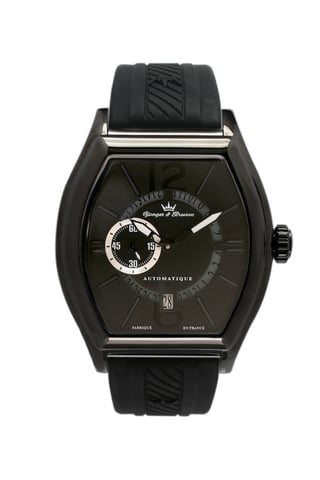 Yonger Black Dial Black Watch