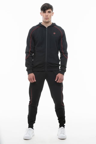 D Rock Men's Full Tracksuit 2 Piece Set with Hood