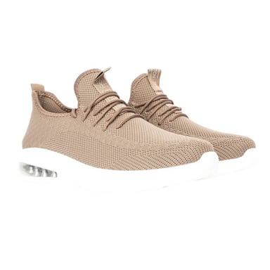 Crosshatch Heren Trevel Trainers (Steen)