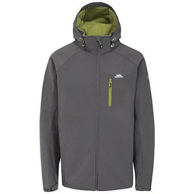 Trespass - Heren Nider Waterdichte Softshell Jas (Donkergrijs)