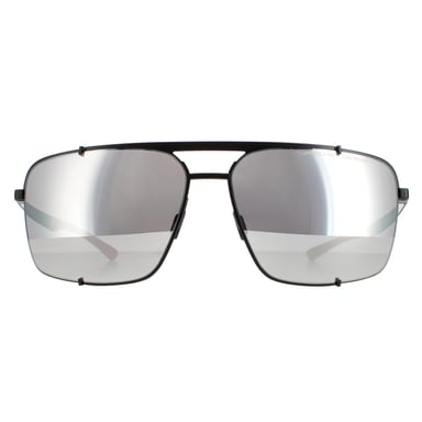 Porsche Design zonnebril P8919 Een zwarte rode kwikzilver spiegel