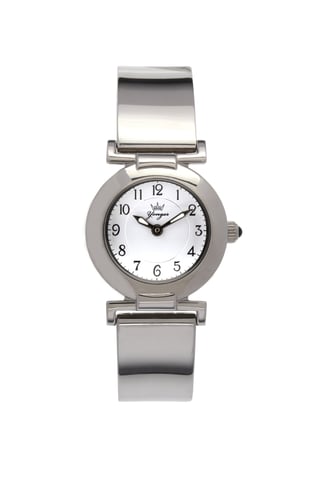 Yonger and Bresson White Dial with Silver Watch