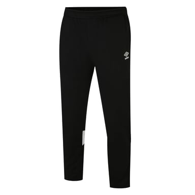 Umbro Kinder/Kids Totaal Gebreid Trainings Joggingbroekje (Zwart/Wit)