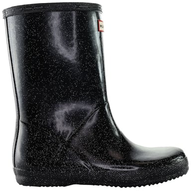 Hunter First Classic Starcloud Kinder Zwart Laarzen