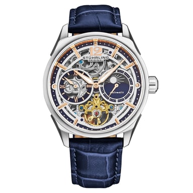 Vanguard 1019 Dual Time Automatic Skeleton