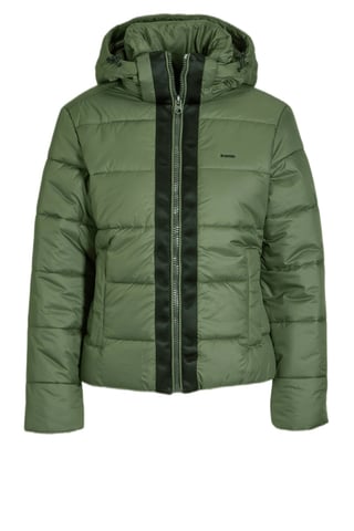 G-Star RAW gewatteerde winterjas van gerecycled polyester groen