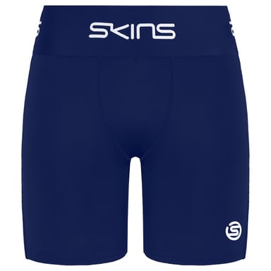 Skins Series-1 Stretch Navy Blauw Heren Halve Trainingsbroek SO00100029010