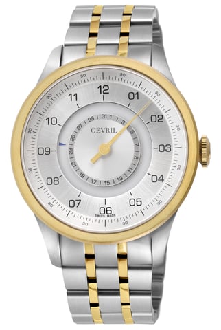 Gevril Jones St. 2106 Swiss Automatic Sellita SW200 Watch