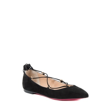 Dee Ocleppo Womens Ballerina Black OC3413 Black Suede